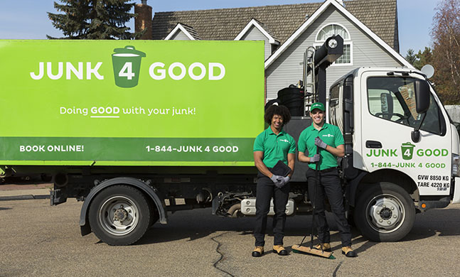 Honest and safe junk removal staff