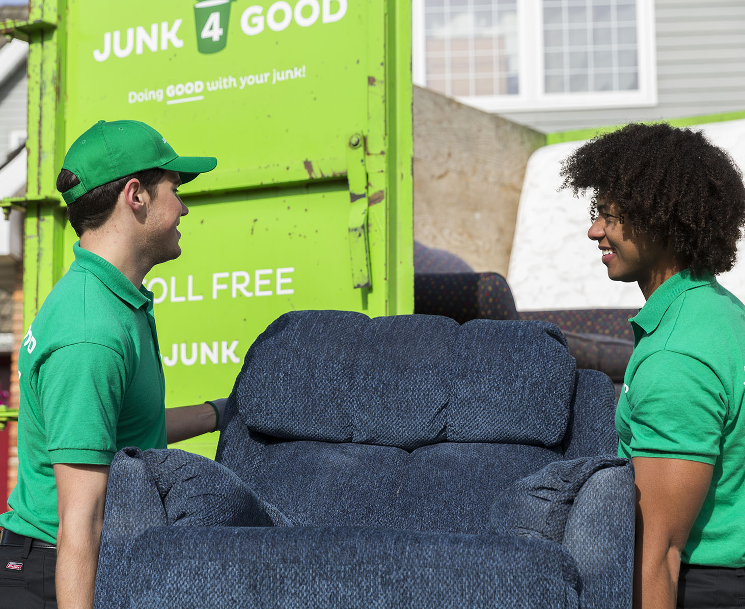 Junk 4 Good Calgary furniture removal, recycling and donations.